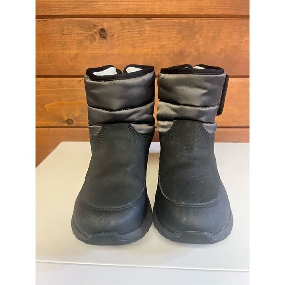 UGG Toty Weather Waterproof Boots -Black / Charcoal -Big Kids Sz 3 - Picture 7 of 8